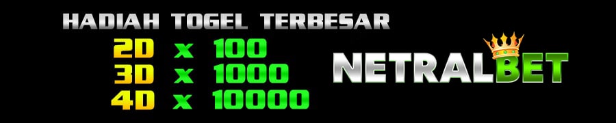 NETRALBET Hadiah Togel 4D Terbesar 10 Juta